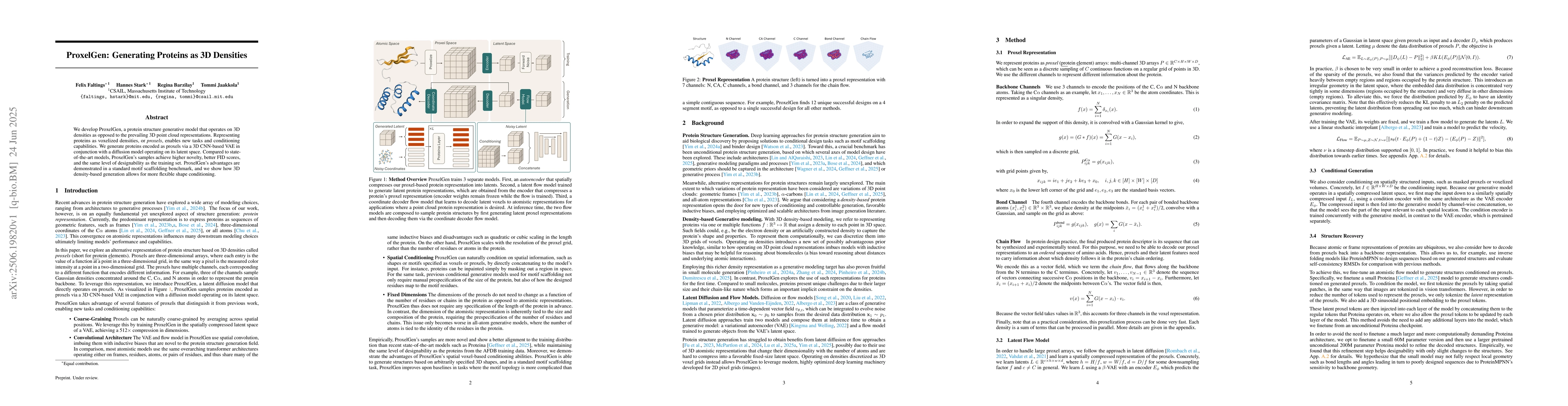 Thumbnail for ProxelGen: Generating Proteins as 3D Densities