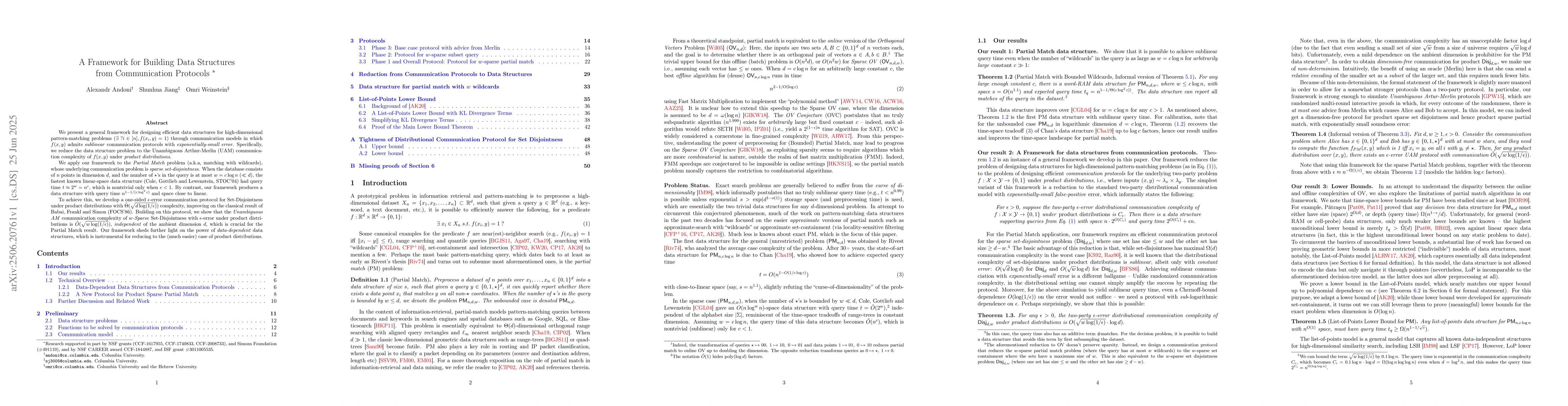 Thumbnail for A Framework for Building Data Structures from Communication Protocols