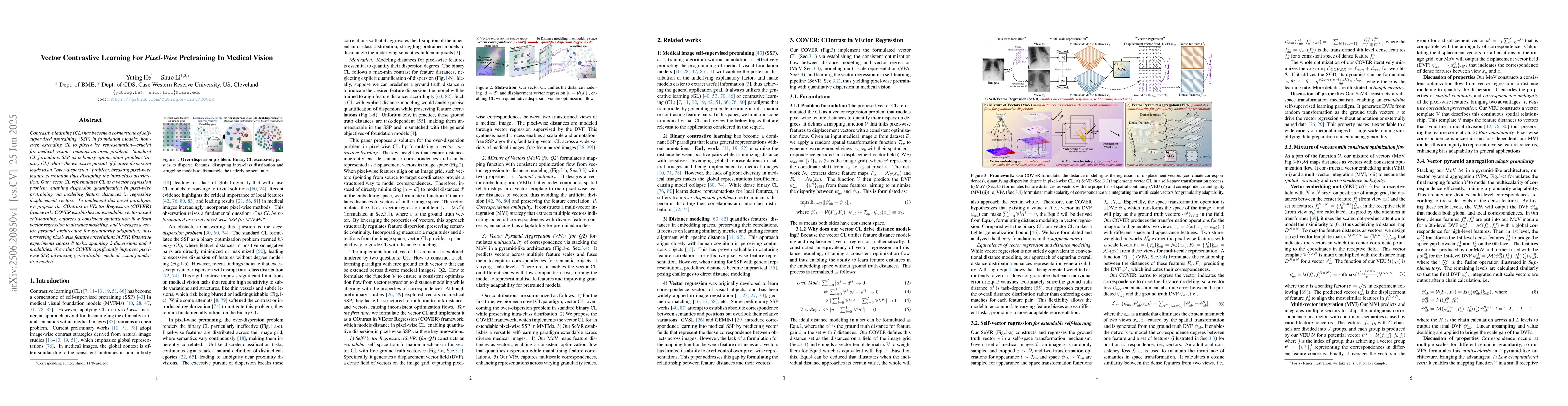 Thumbnail for Vector Contrastive Learning For Pixel-Wise Pretraining In Medical Vision
