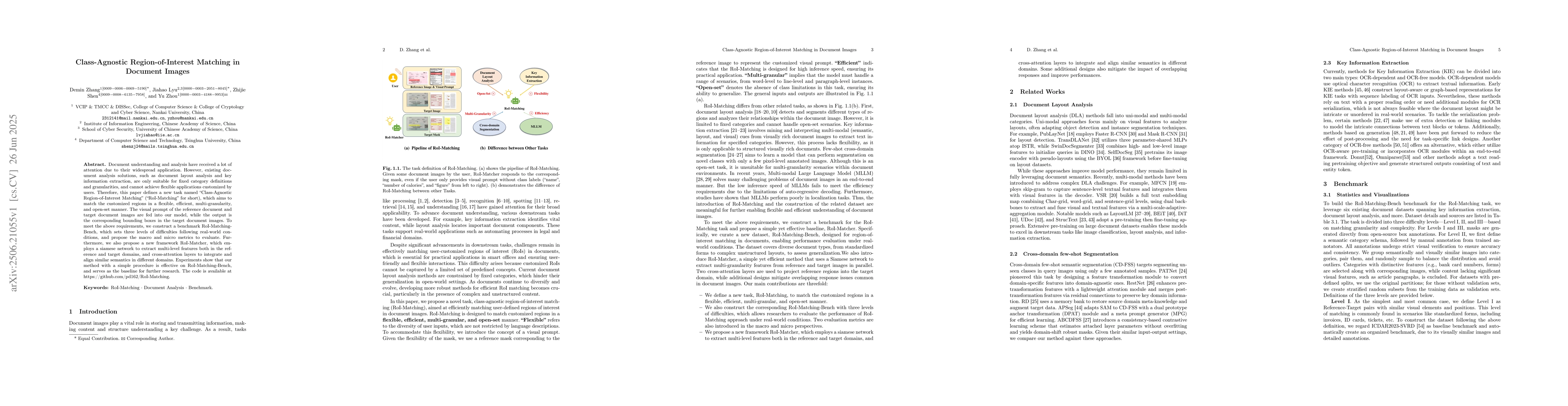 Thumbnail for Class-Agnostic Region-of-Interest Matching in Document Images