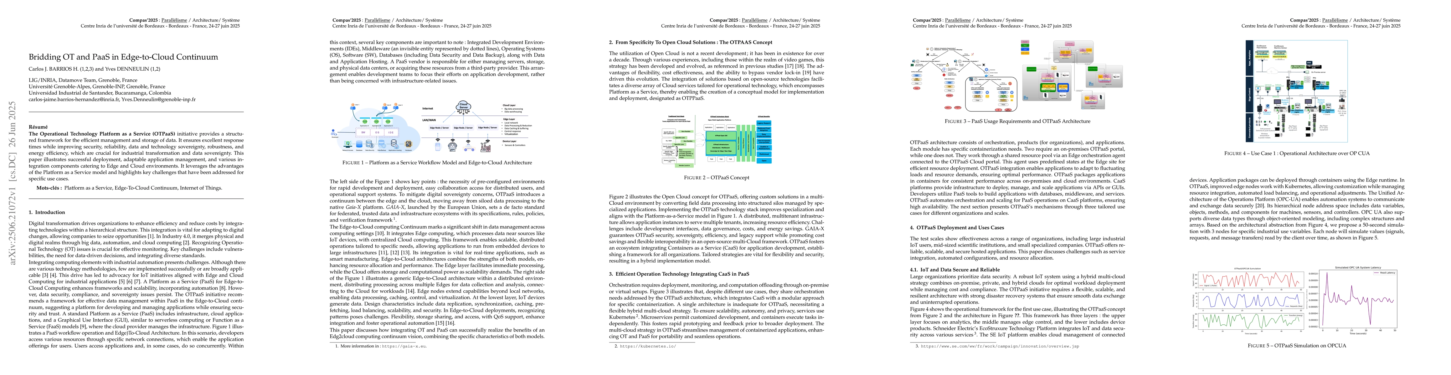 Thumbnail for Bridding OT and PaaS in Edge-to-Cloud Continuum