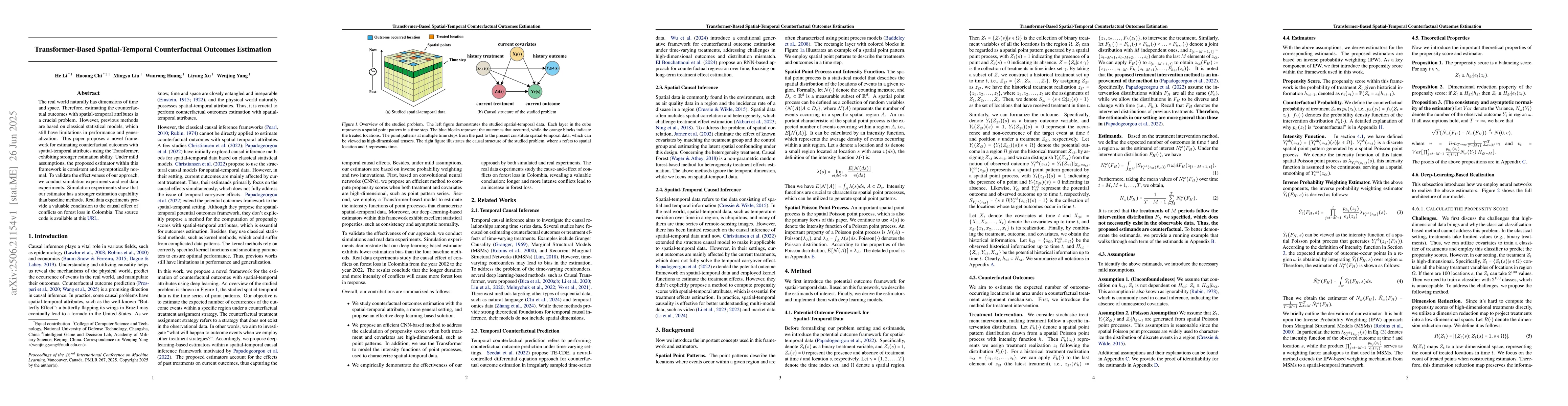 Thumbnail for Transformer-Based Spatial-Temporal Counterfactual Outcomes Estimation