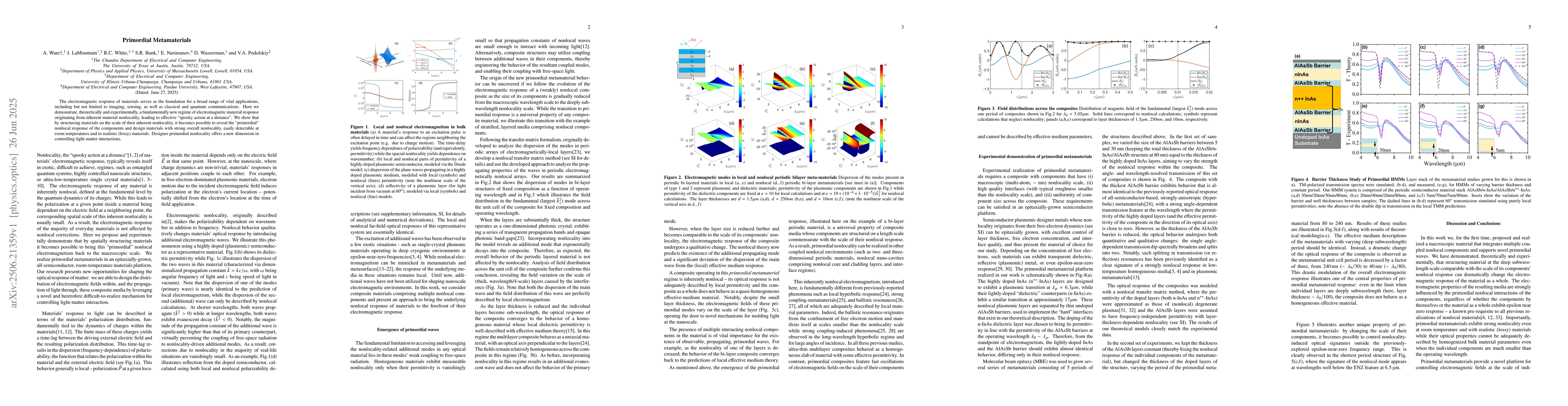 Thumbnail for Primordial Metamaterials