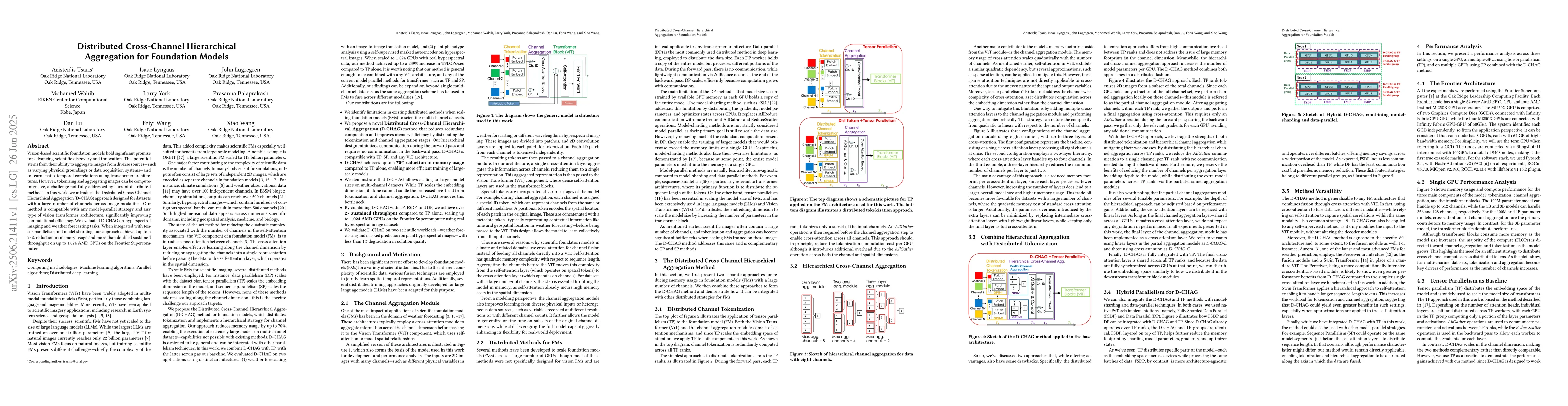 Thumbnail for Distributed Cross-Channel Hierarchical Aggregation for Foundation Models