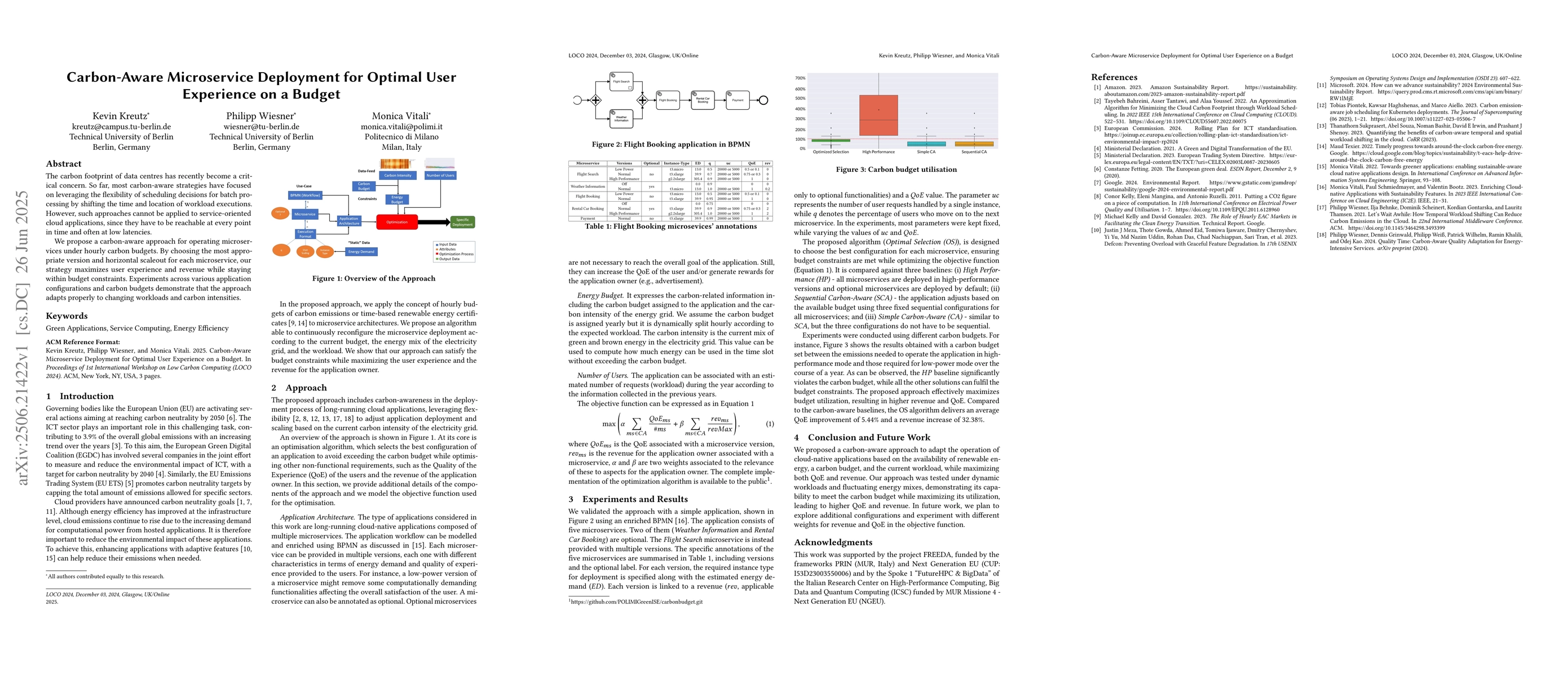 Thumbnail for Carbon-Aware Microservice Deployment for Optimal User Experience on a
  Budget