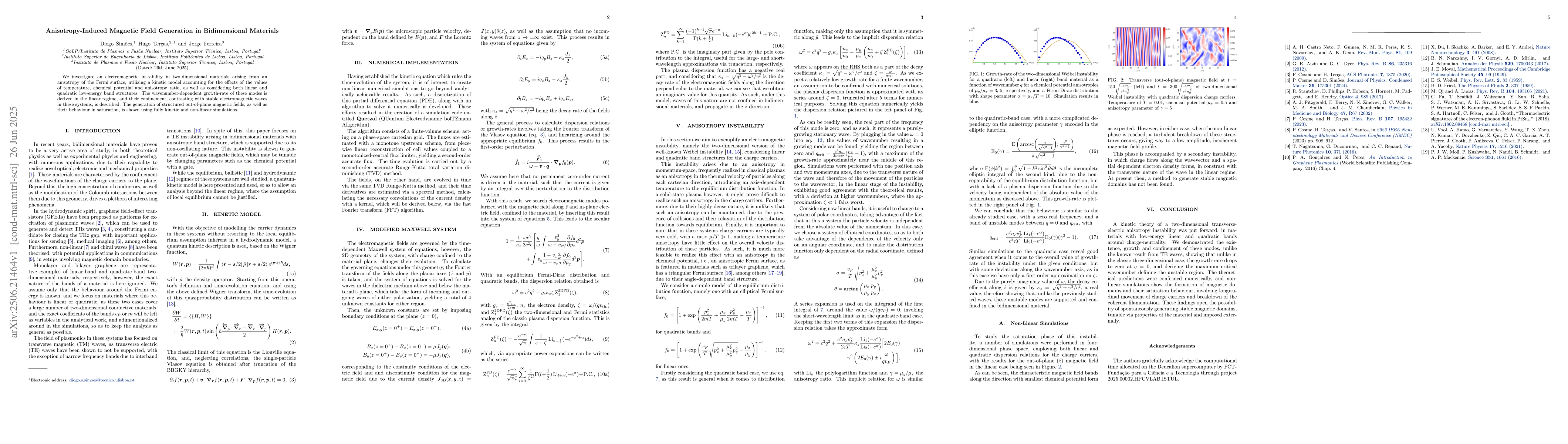 Thumbnail for Anisotropy-Induced Magnetic Field Generation in Bidimensional Materials