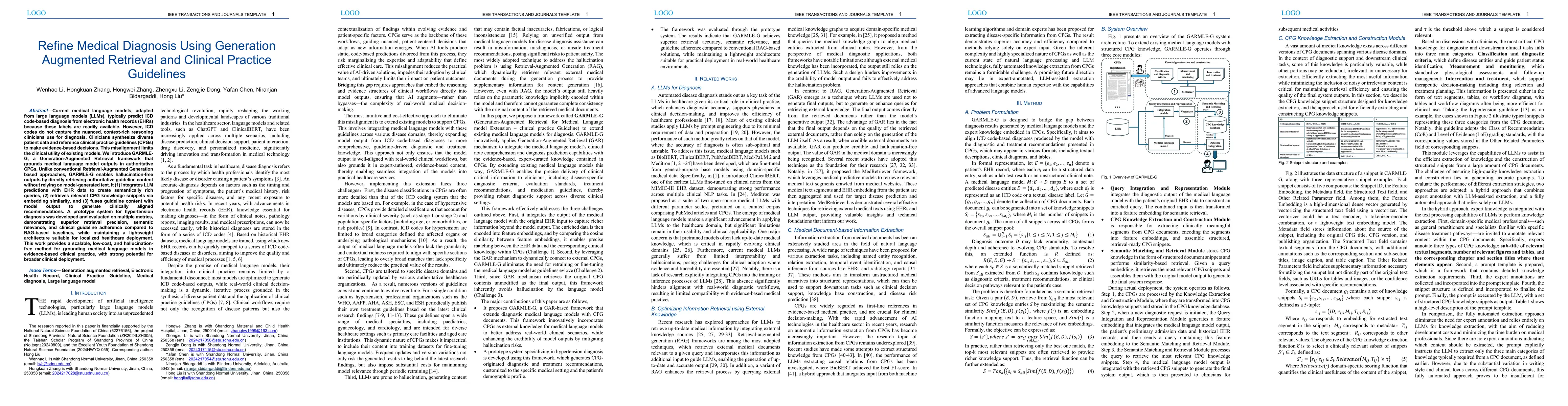 Thumbnail for Refine Medical Diagnosis Using Generation Augmented Retrieval and
  Clinical Practice Guidelines