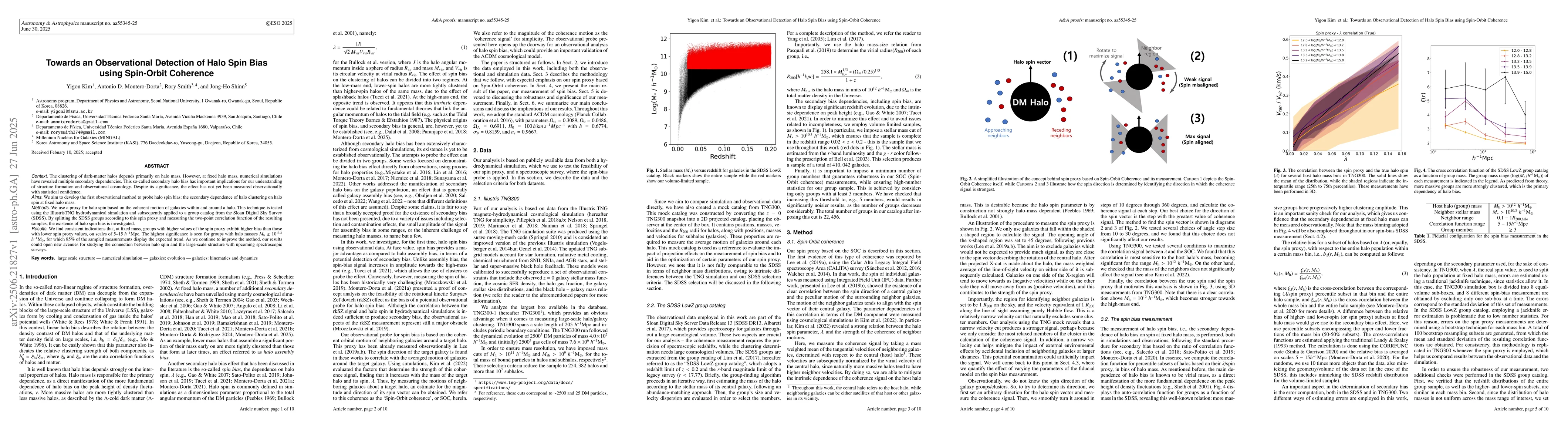 Thumbnail for Towards an Observational Detection of Halo Spin Bias using Spin-Orbit
  Coherence