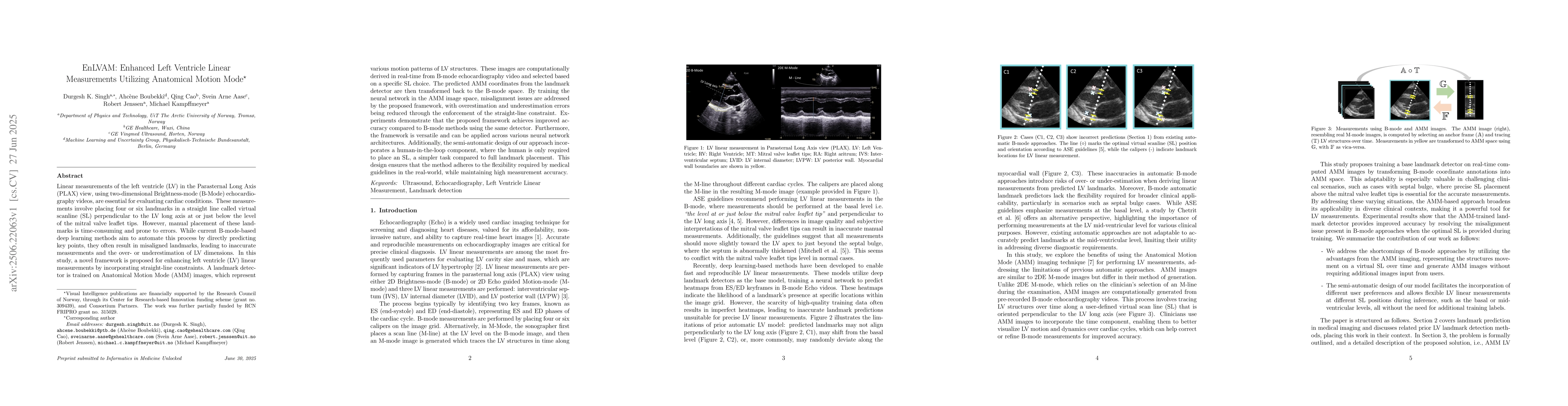 Thumbnail for EnLVAM: Enhanced Left Ventricle Linear Measurements Utilizing Anatomical
  Motion Mode