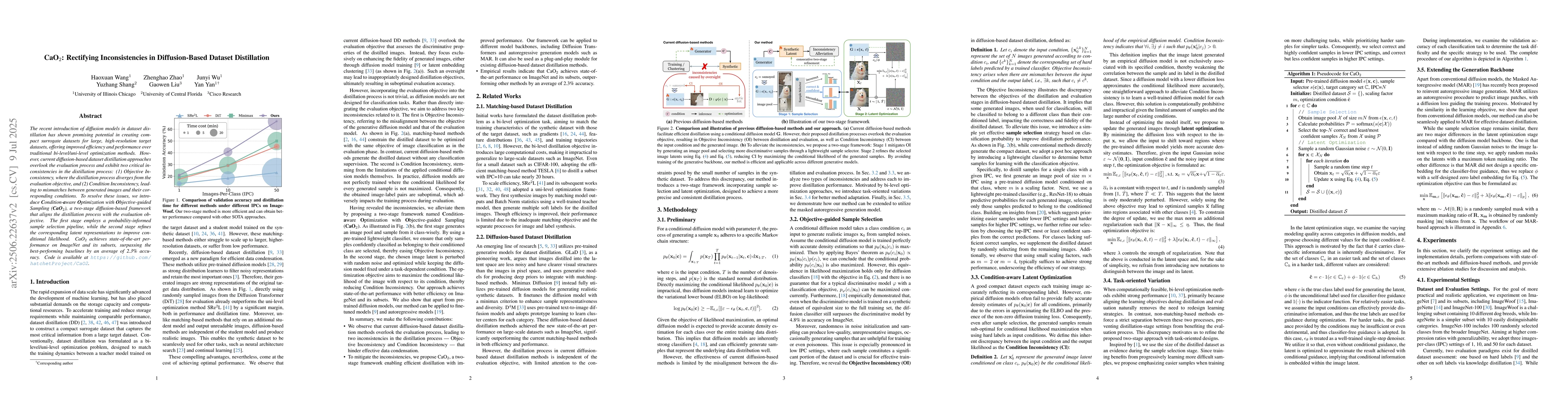 Thumbnail for CaO$_2$: Rectifying Inconsistencies in Diffusion-Based Dataset
  Distillation