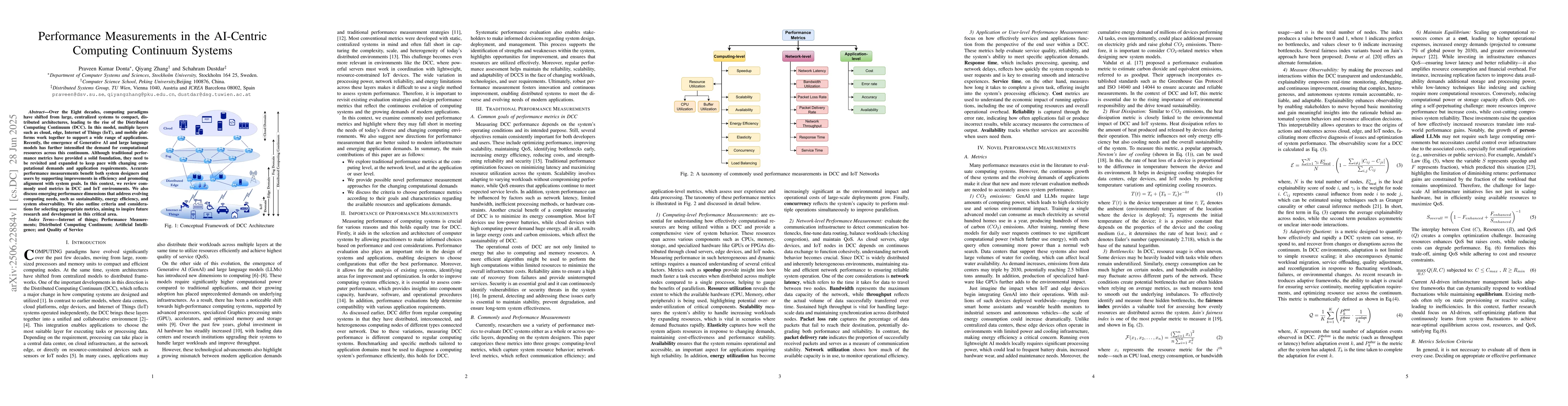 Thumbnail for Performance Measurements in the AI-Centric Computing Continuum Systems