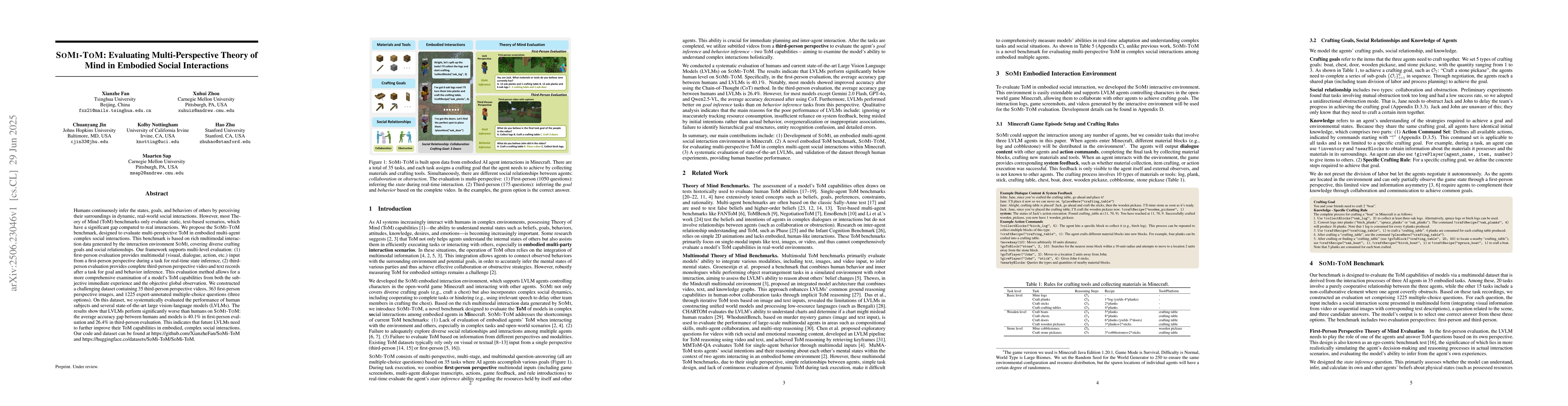 Thumbnail for SoMi-ToM: Evaluating Multi-Perspective Theory of Mind in Embodied Social
  Interactions