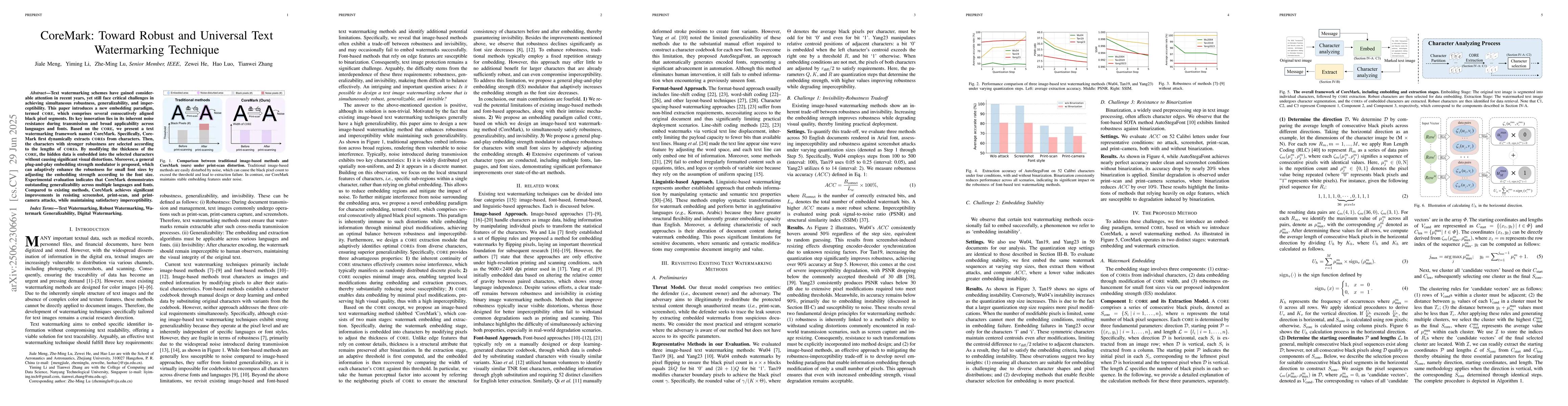 Thumbnail for CoreMark: Toward Robust and Universal Text Watermarking Technique