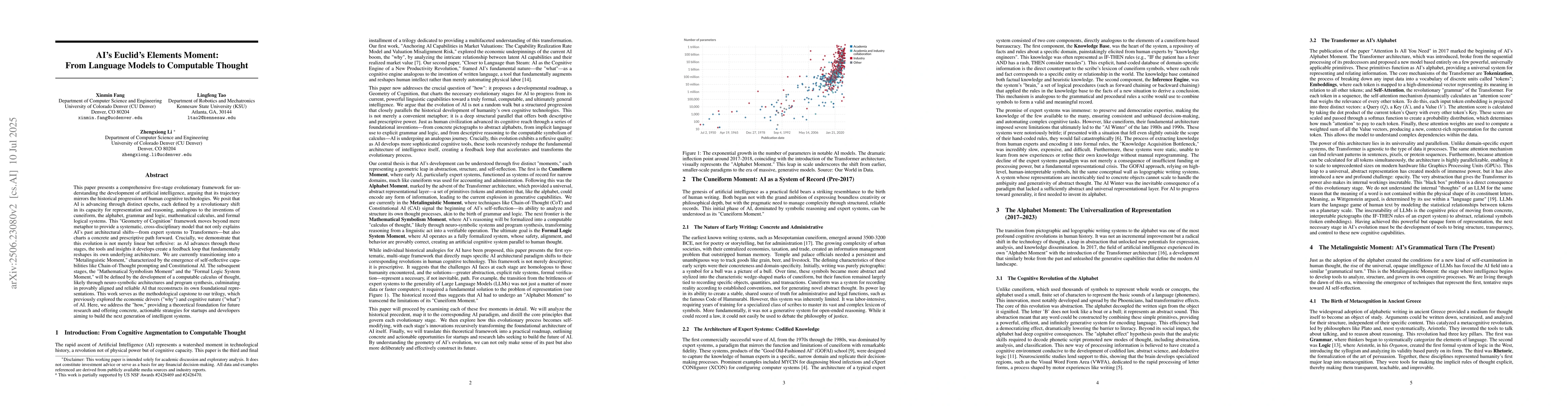 Thumbnail for AI's Euclid's Elements Moment: From Language Models to Computable
  Thought
