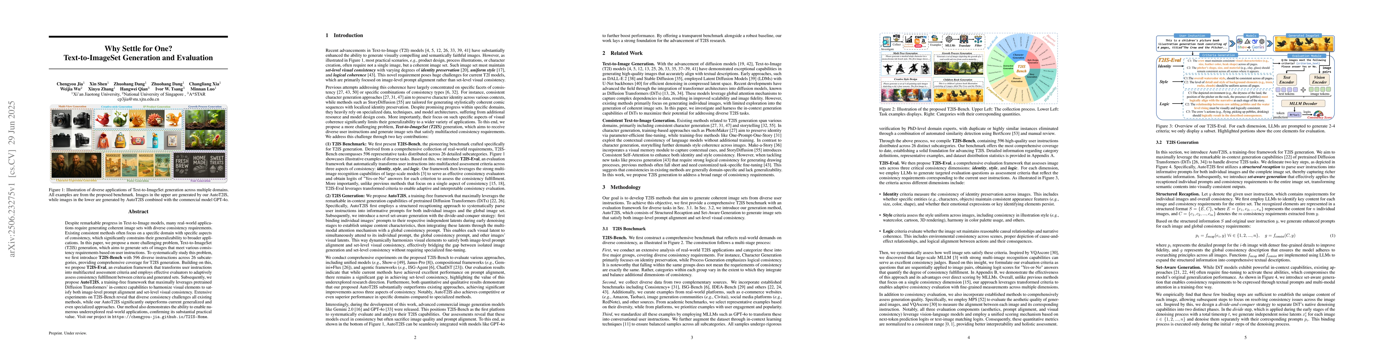 Thumbnail for Why Settle for One? Text-to-ImageSet Generation and Evaluation