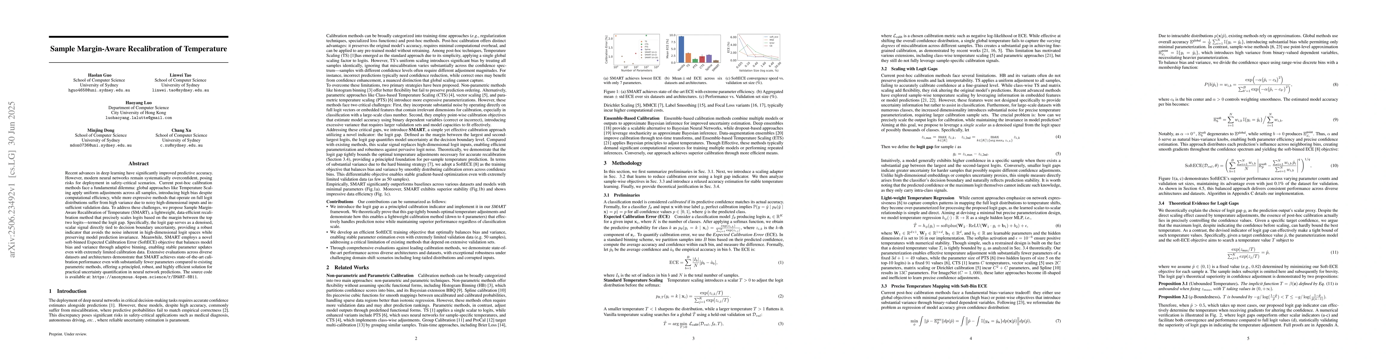 Thumbnail for Sample Margin-Aware Recalibration of Temperature Scaling