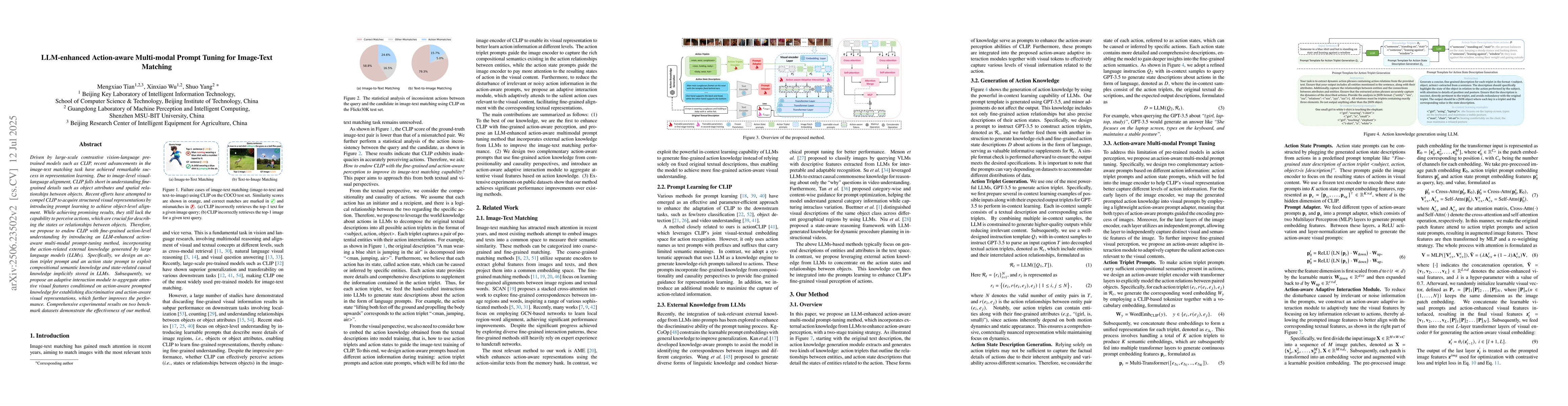 Thumbnail for LLM-enhanced Action-aware Multi-modal Prompt Tuning for Image-Text
  Matching