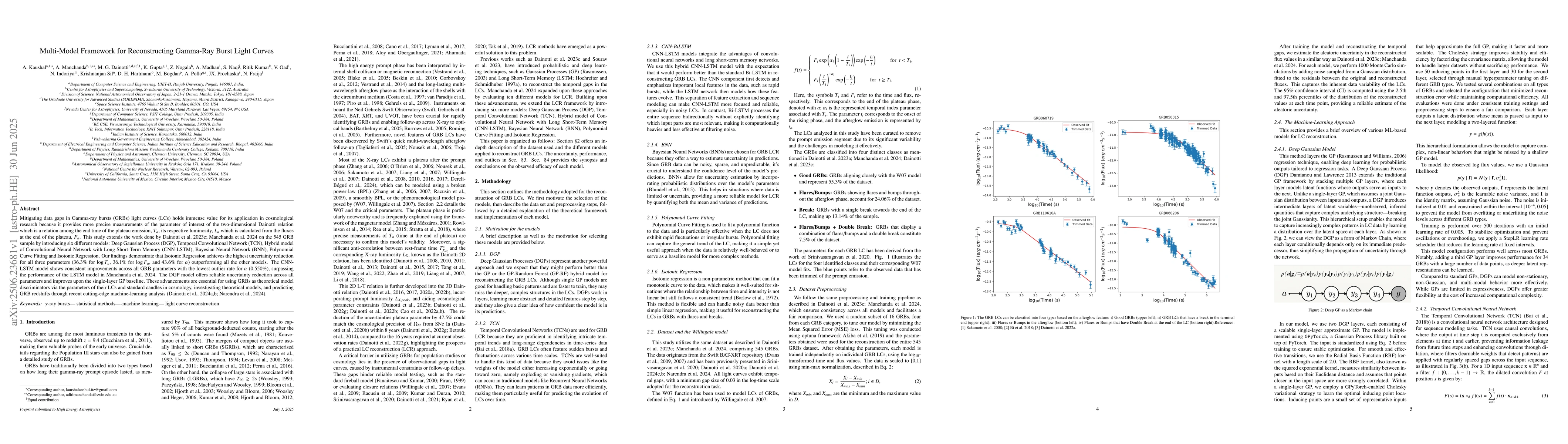 Thumbnail for Multi-Model Framework for Reconstructing Gamma-Ray Burst Light Curves