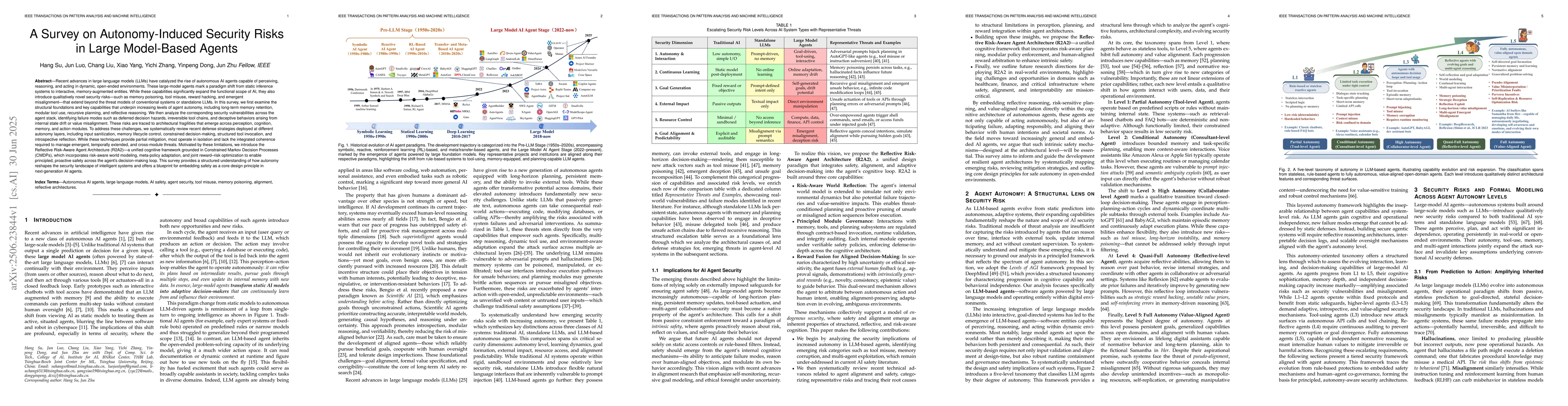 Thumbnail for A Survey on Autonomy-Induced Security Risks in Large Model-Based Agents
