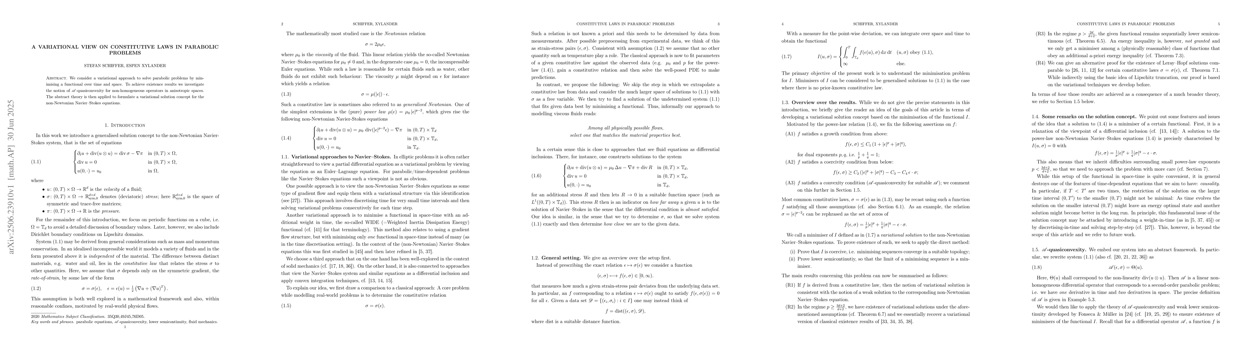 Thumbnail for A variational view on constitutive laws in parabolic problems