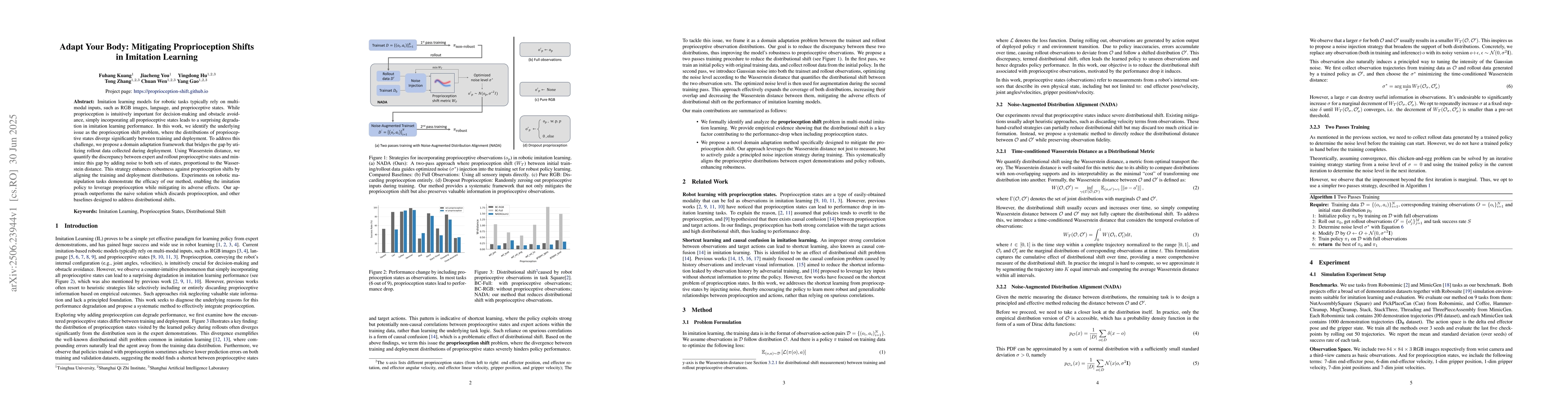 Thumbnail for Adapt Your Body: Mitigating Proprioception Shifts in Imitation Learning