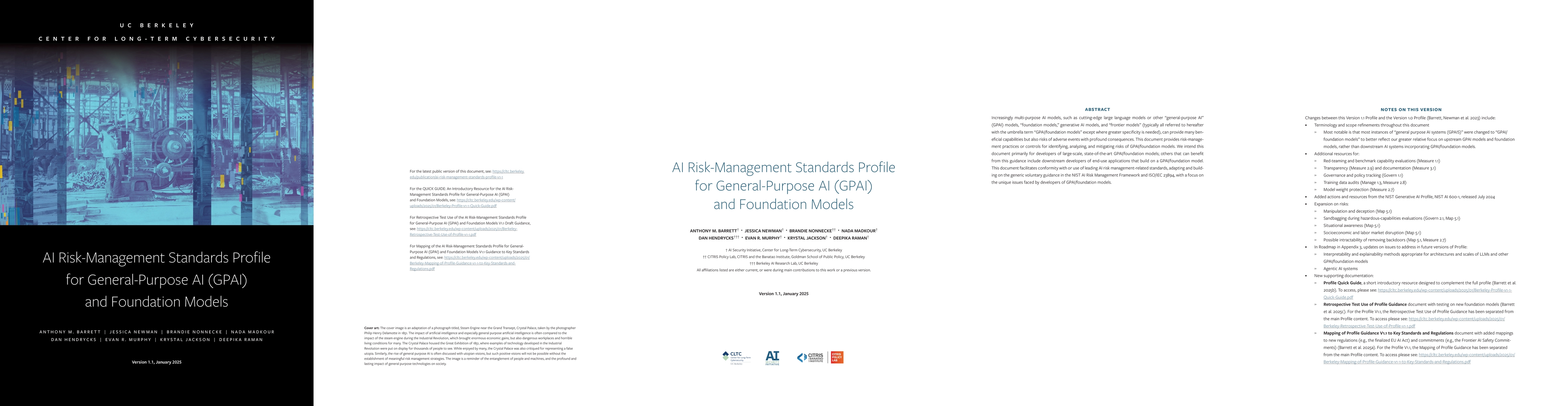 Thumbnail for AI Risk-Management Standards Profile for General-Purpose AI (GPAI) and
  Foundation Models