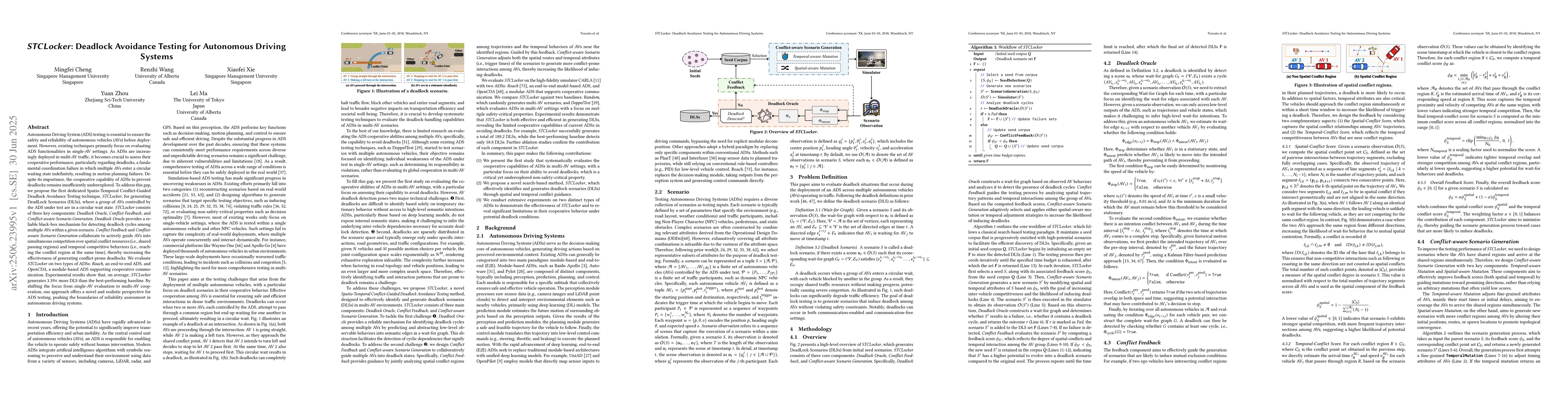Thumbnail for STCLocker: Deadlock Avoidance Testing for Autonomous Driving Systems
