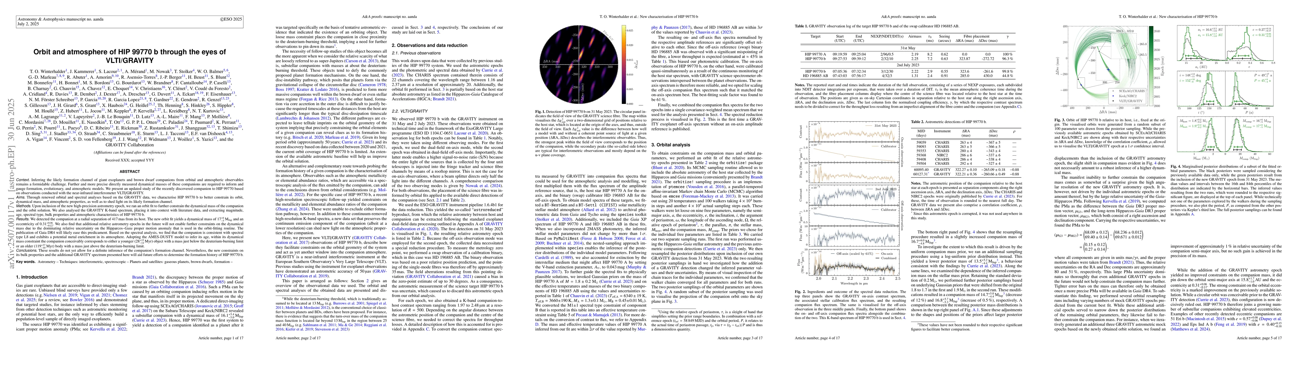 Thumbnail for Orbit and atmosphere of HIP 99770 b through the eyes of VLTI/GRAVITY