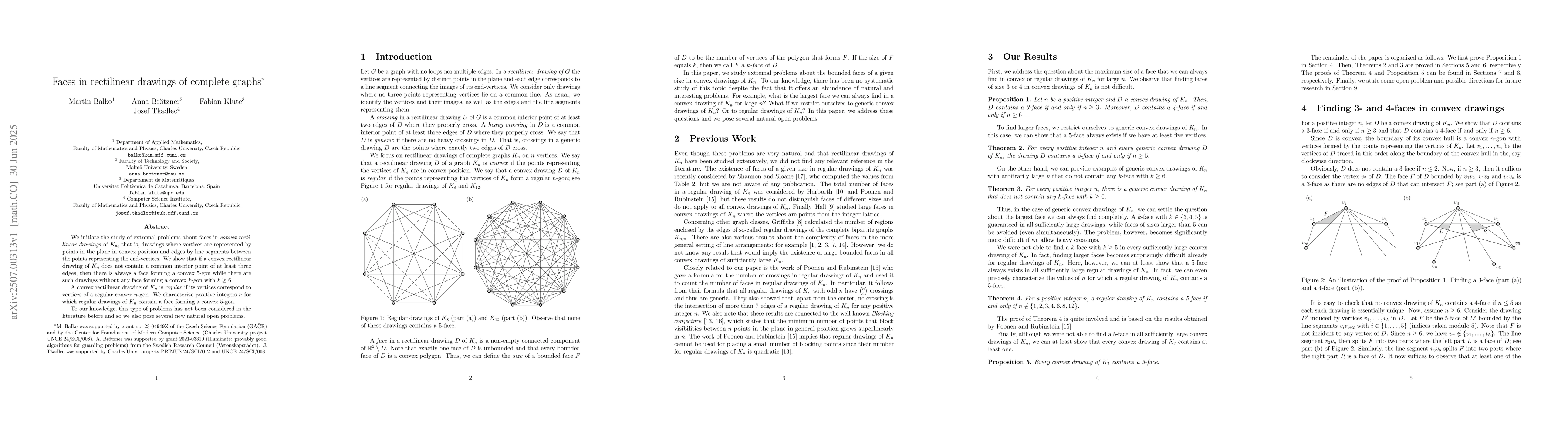 Thumbnail for Faces in rectilinear drawings of complete graphs