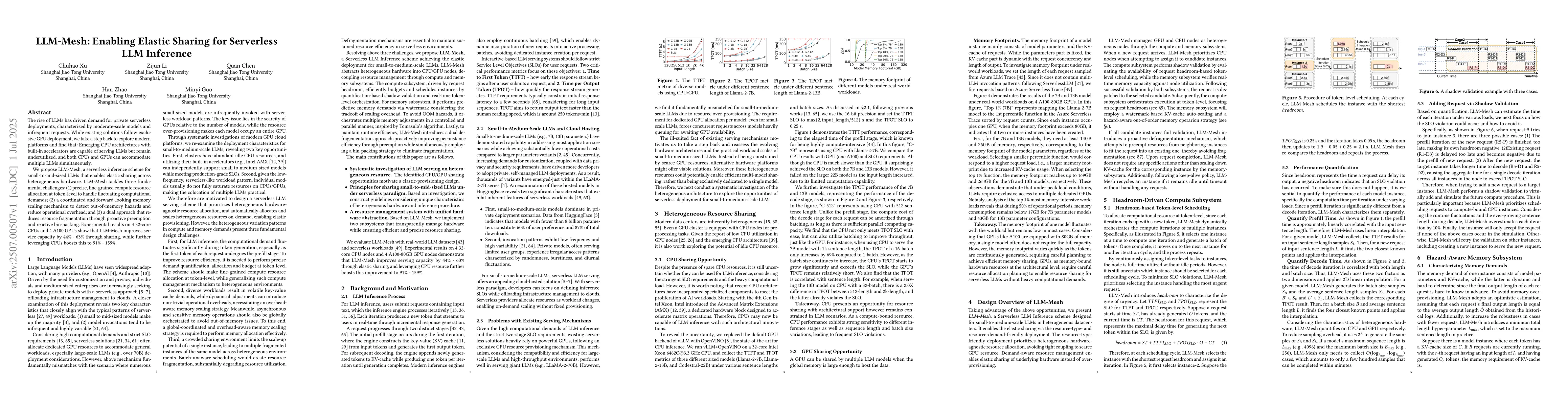 Thumbnail for LLM-Mesh: Enabling Elastic Sharing for Serverless LLM Inference