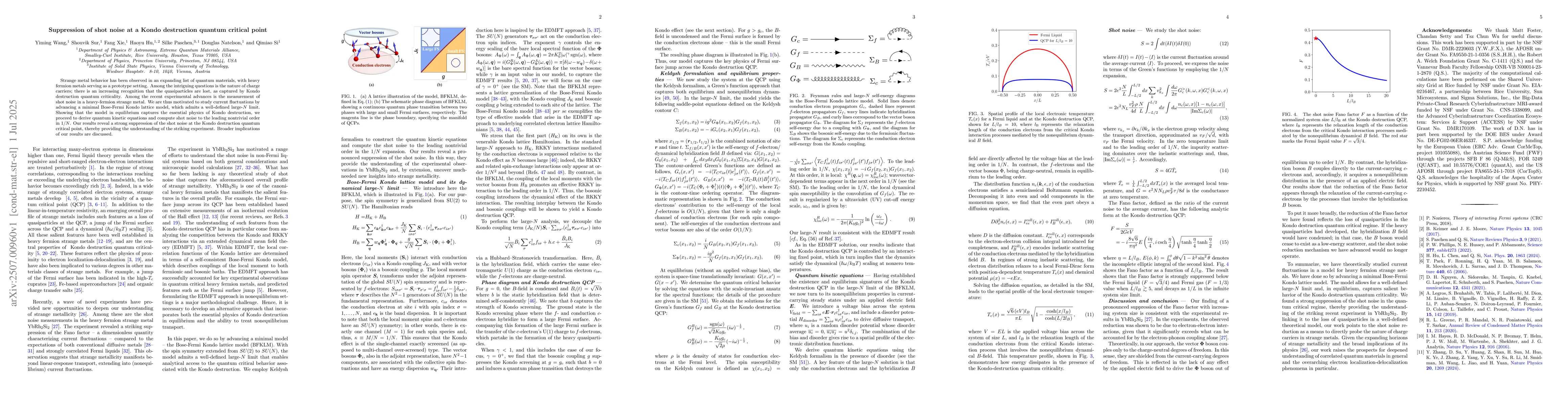 Thumbnail for Suppression of shot noise at a Kondo destruction quantum critical point