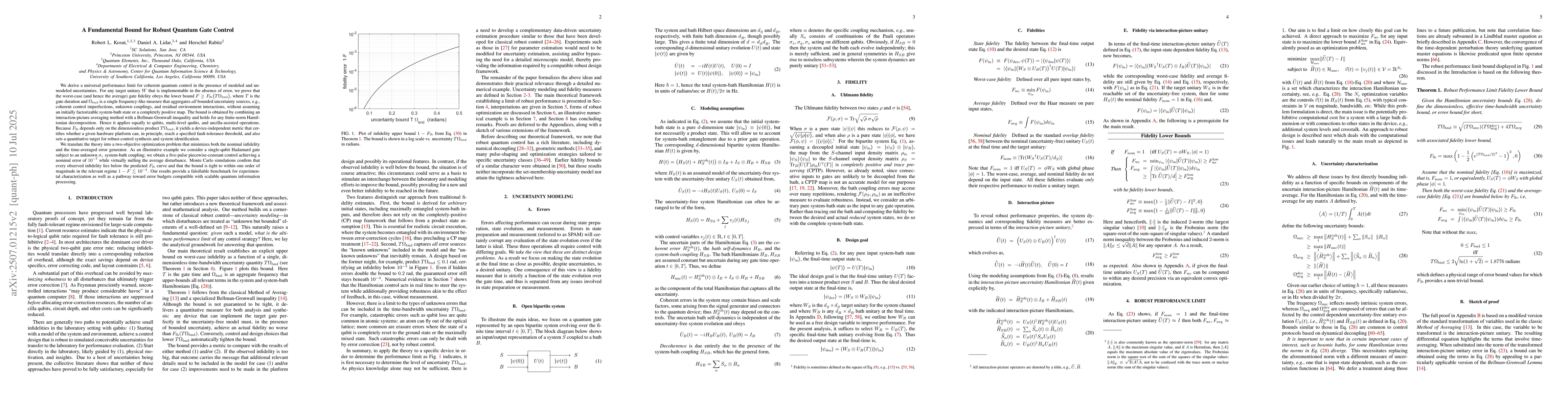 Thumbnail for A Fundamental Bound for Robust Quantum Gate Control