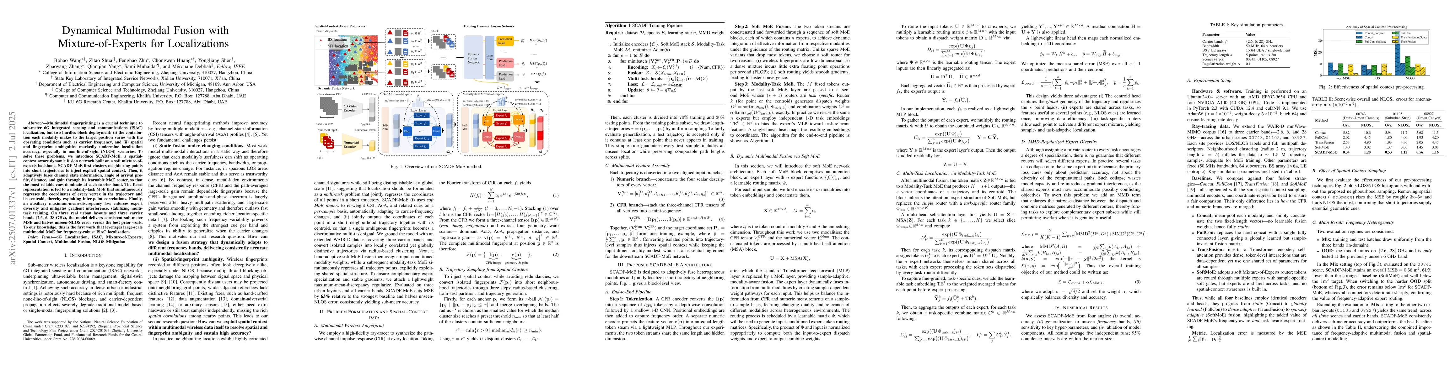 Thumbnail for Dynamical Multimodal Fusion with Mixture-of-Experts for Localizations