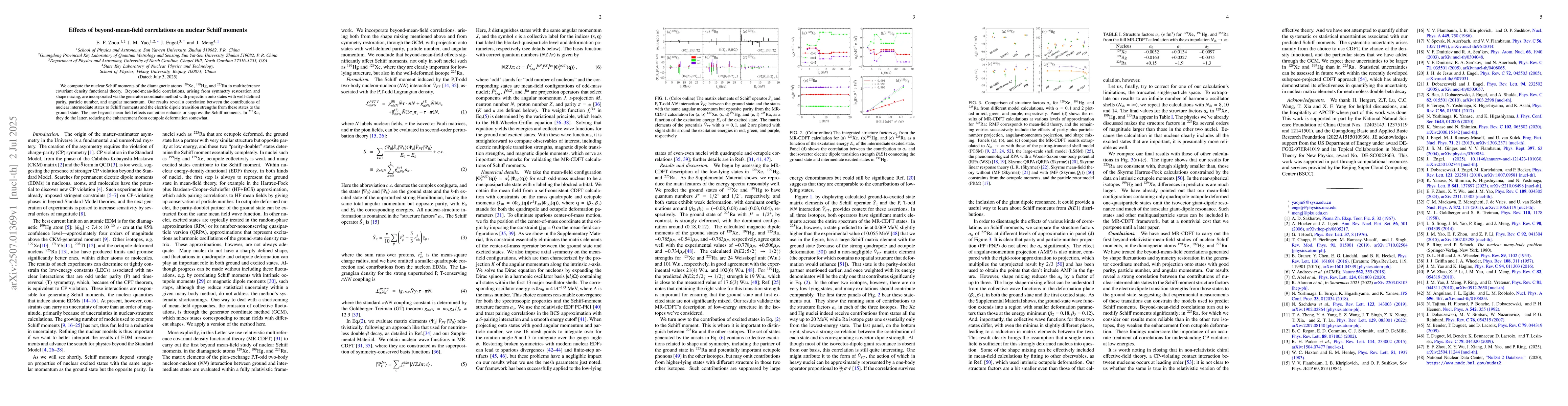 Thumbnail for Effects of beyond-mean-field correlations on nuclear Schiff moments