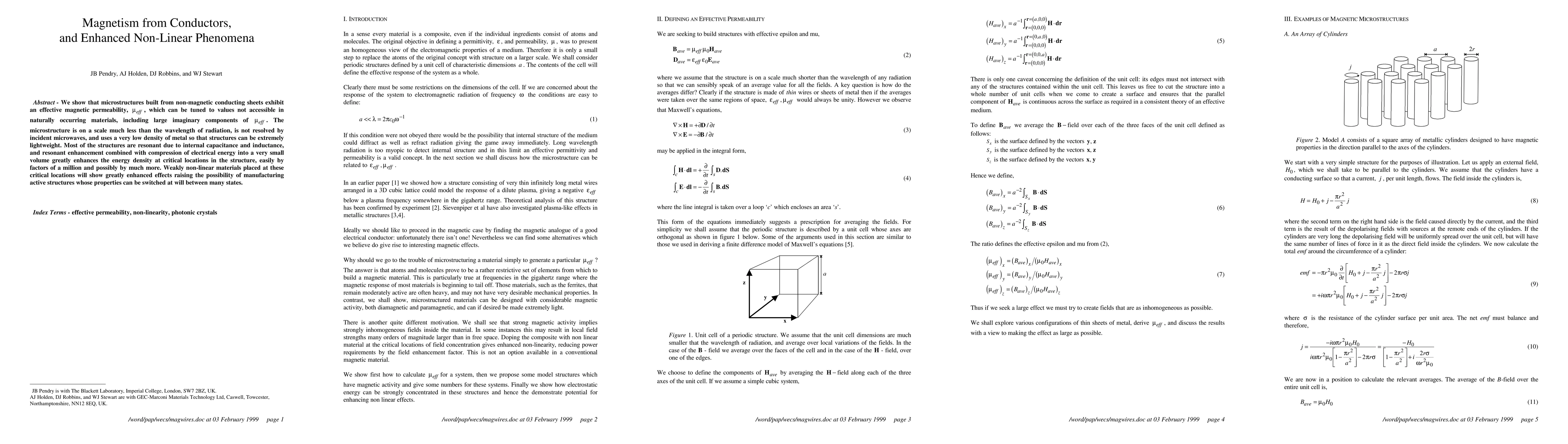 Thumbnail for Magnetism from Conductors, and Enhanced Non-Linear Phenomena