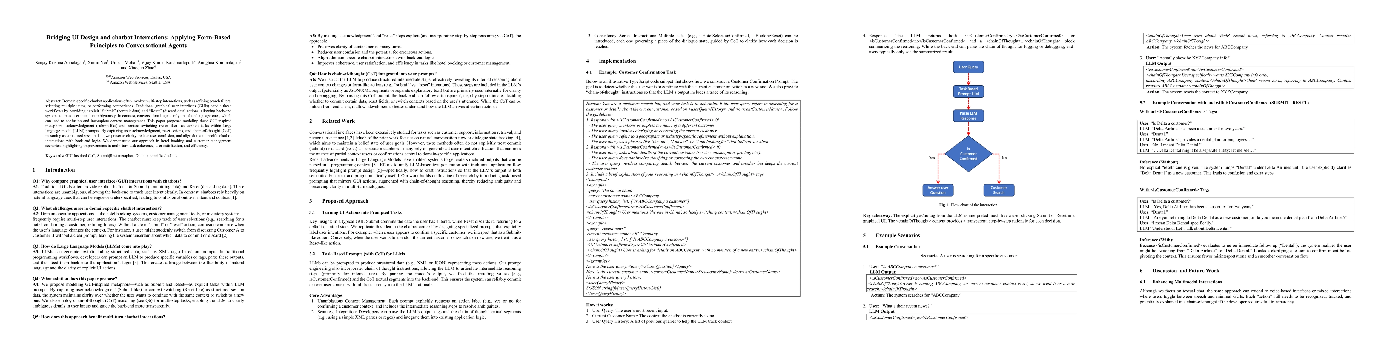 Thumbnail for Bridging UI Design and chatbot Interactions: Applying Form-Based
  Principles to Conversational Agents
