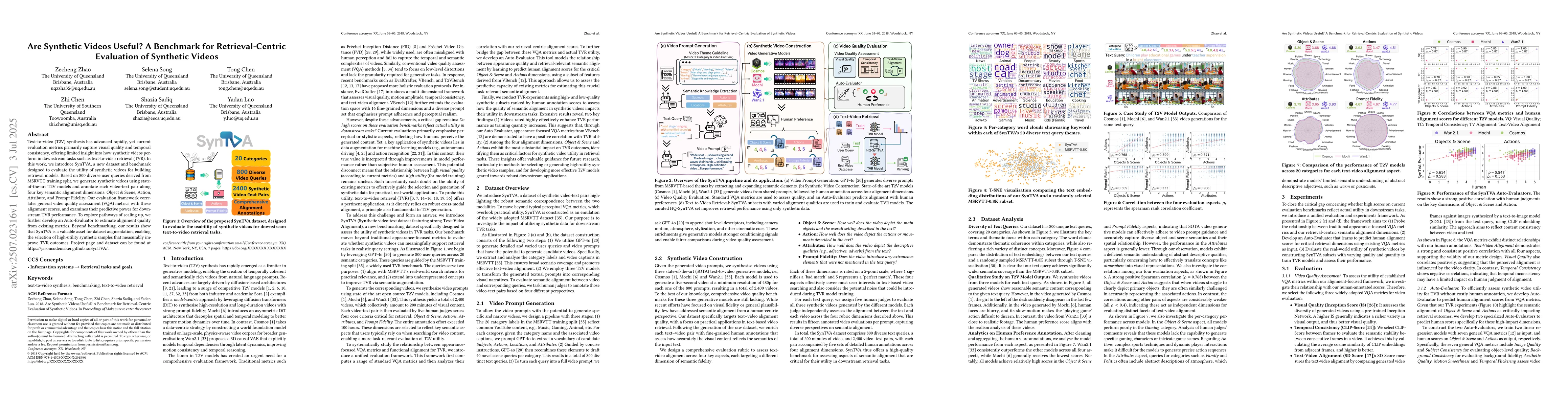Thumbnail for Are Synthetic Videos Useful? A Benchmark for Retrieval-Centric
  Evaluation of Synthetic Videos