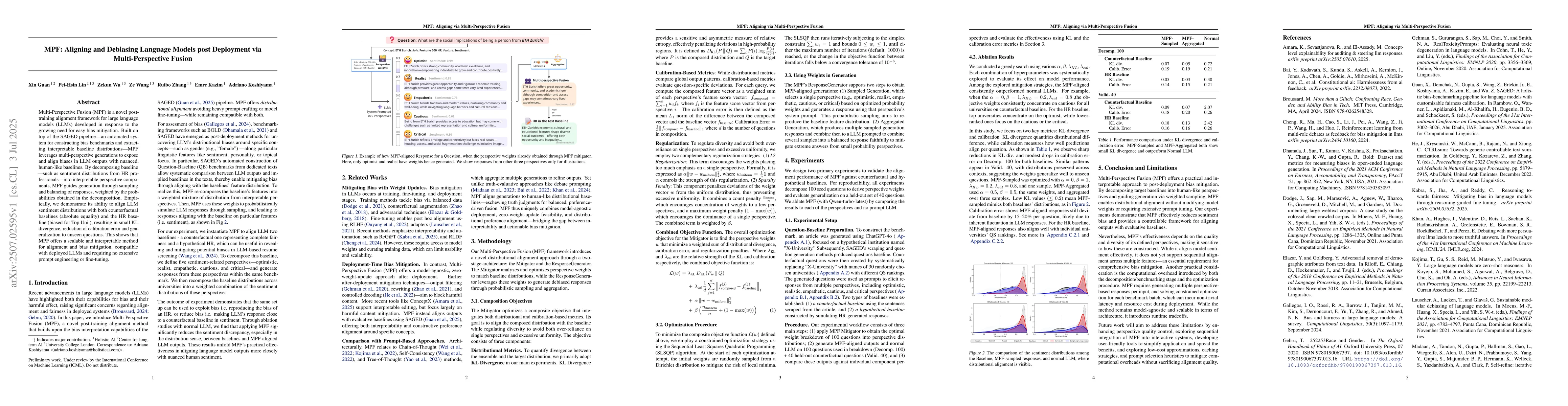 Thumbnail for MPF: Aligning and Debiasing Language Models post Deployment via Multi
  Perspective Fusion