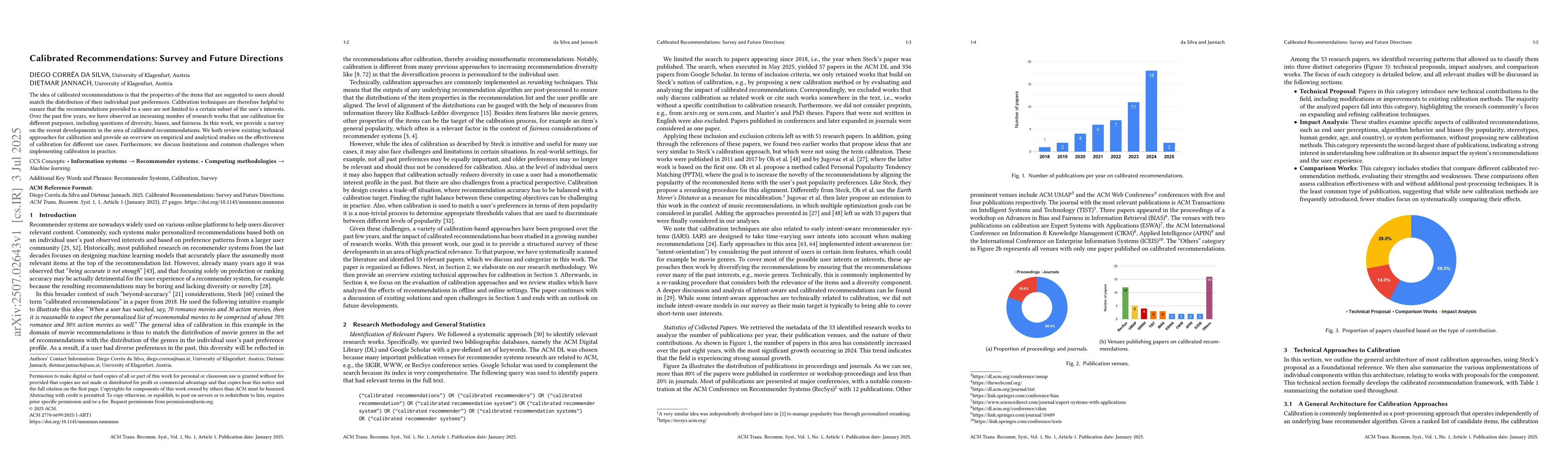 Thumbnail for Calibrated Recommendations: Survey and Future Directions