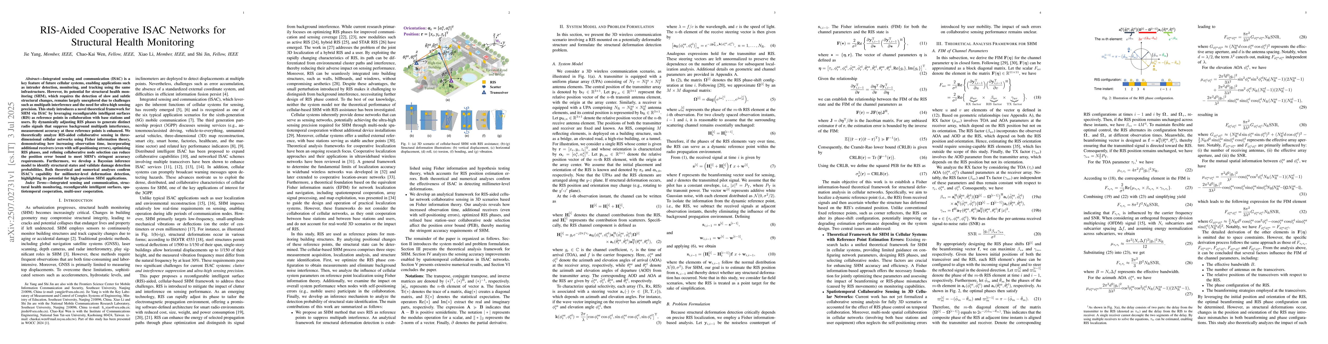 Thumbnail for RIS-Aided Cooperative ISAC Networks for Structural Health Monitoring