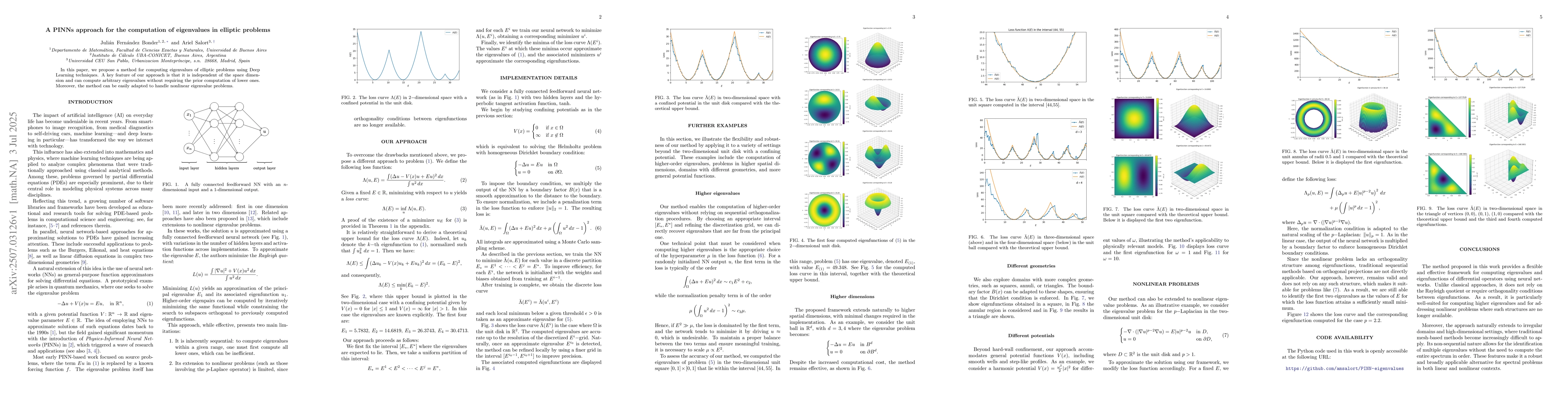 Thumbnail for A PINNs approach for the computation of eigenvalues in elliptic problems