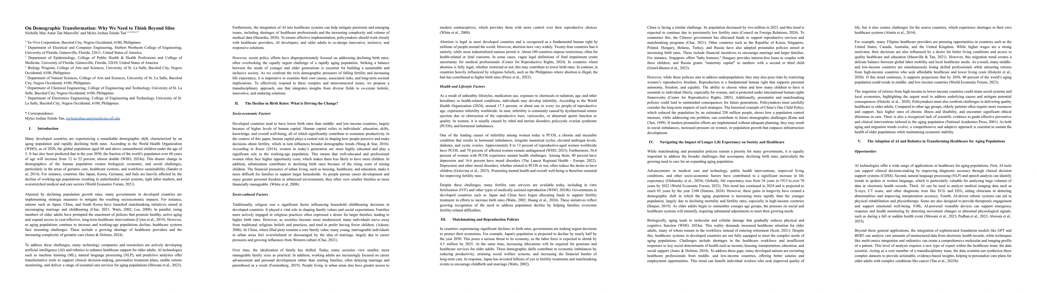 Thumbnail for On Demographic Transformation: Why We Need to Think Beyond Silos