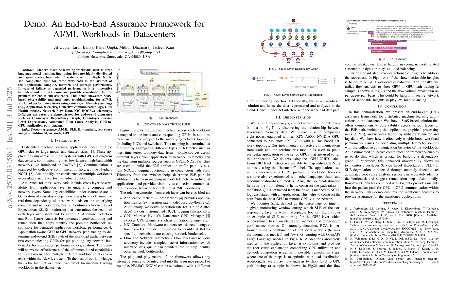 Thumbnail for An End-to-End Assurance Framework for AI/ML Workloads in Datacenters