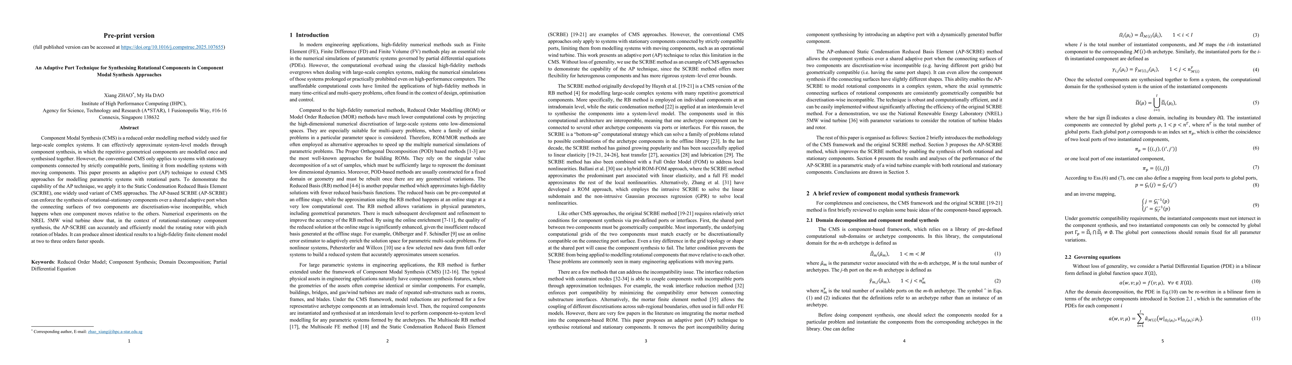 Thumbnail for An Adaptive Port Technique for Synthesising Rotational Components in
  Component Modal Synthesis Approaches