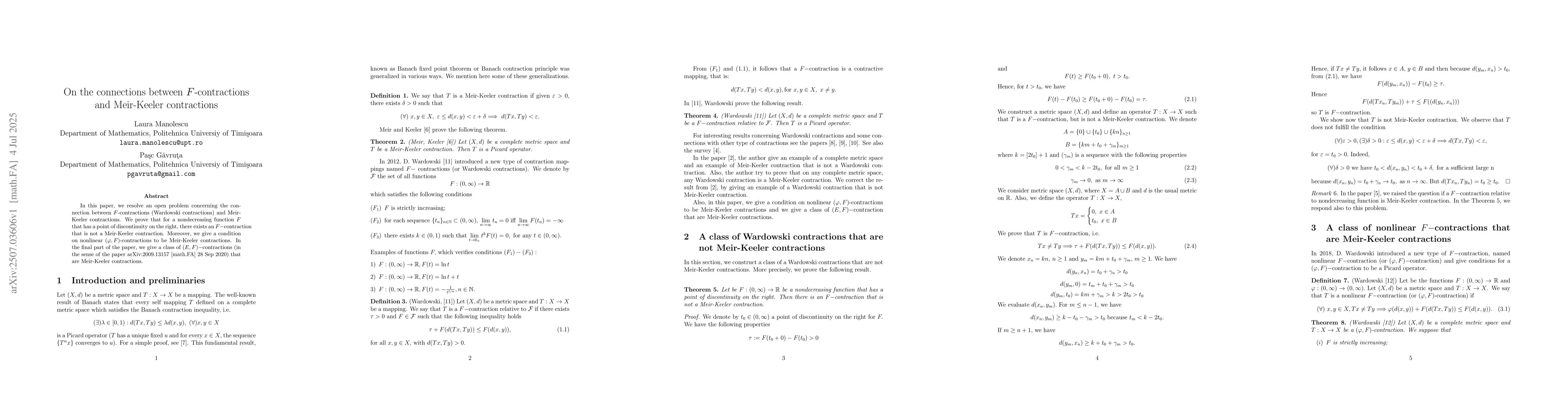 Thumbnail for On the connections between $F$-contractions and Meir-Keeler contractions