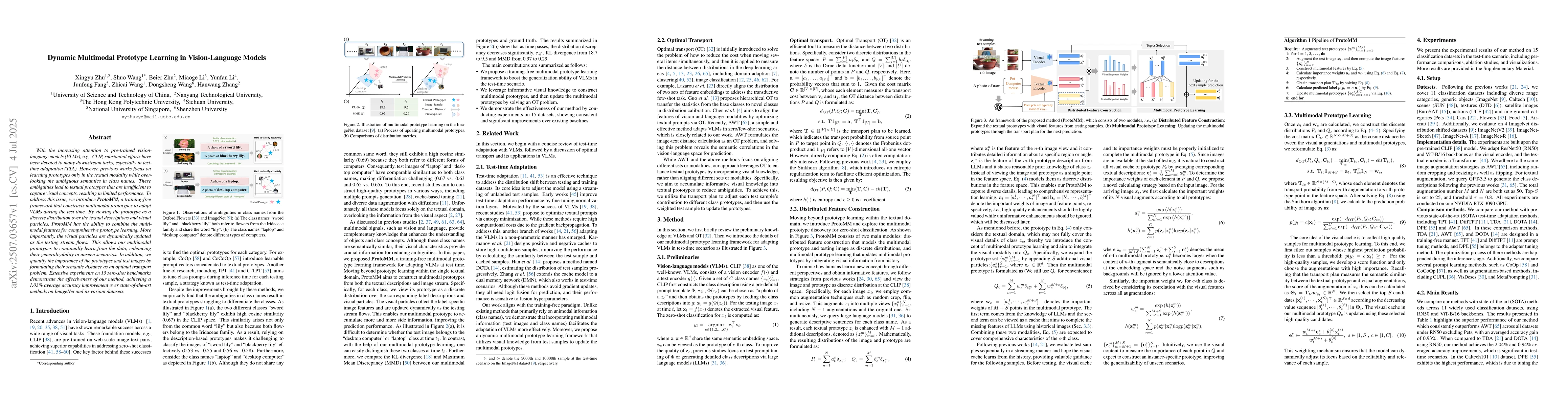 Thumbnail for Dynamic Multimodal Prototype Learning in Vision-Language Models