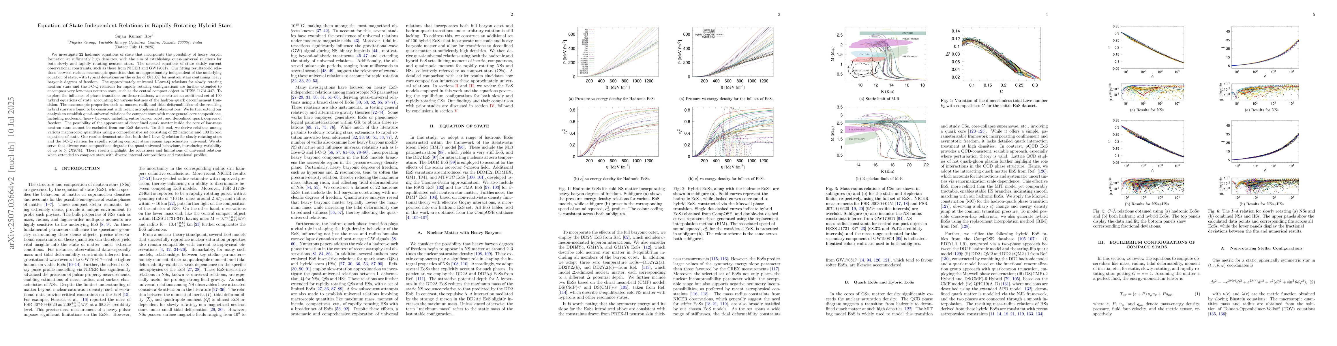 Thumbnail for Equation-of-State Independent Relations in Rapidly Rotating Hybrid Stars