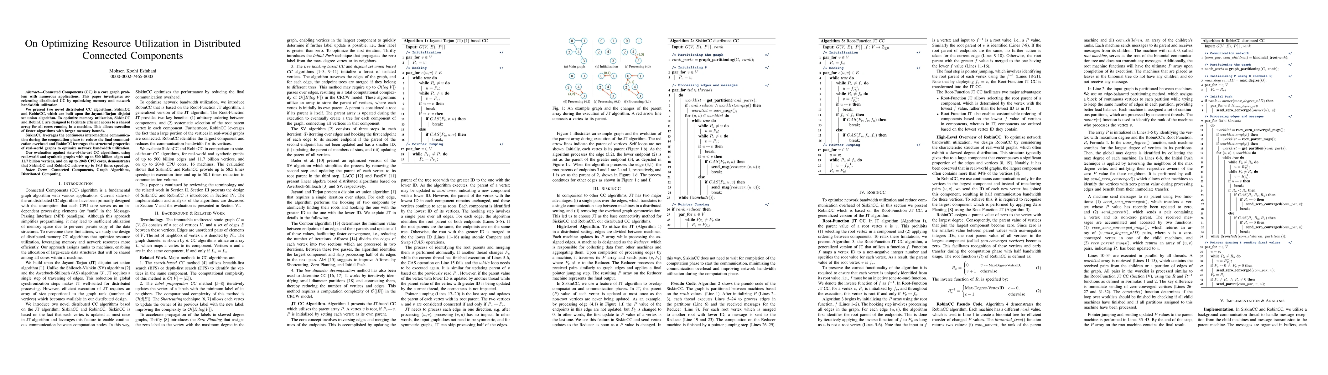 Thumbnail for On Optimizing Resource Utilization in Distributed Connected Components