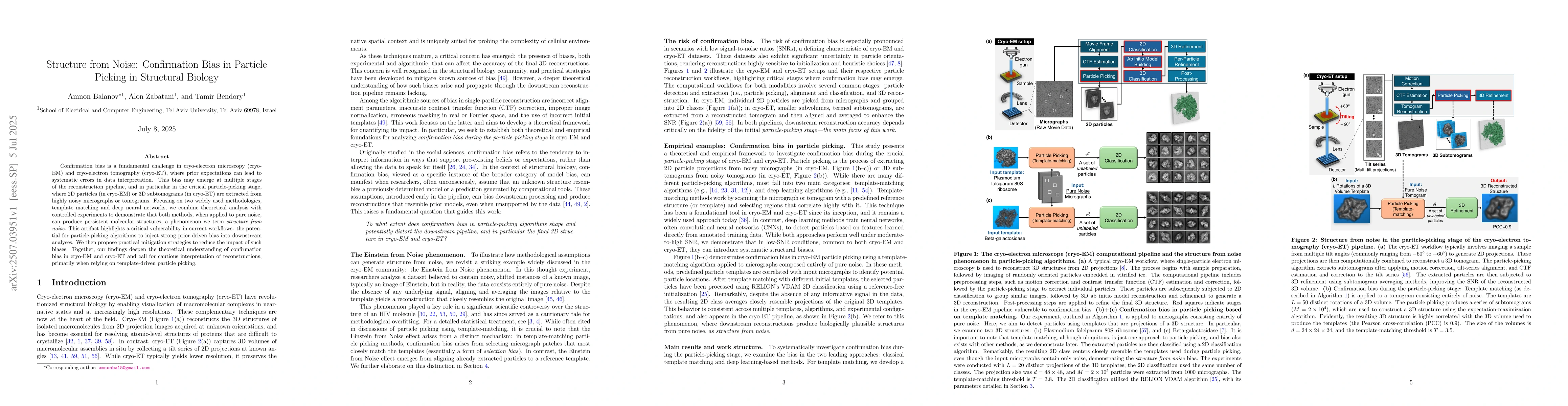 Thumbnail for Structure from Noise: Confirmation Bias in Particle Picking in
  Structural Biology