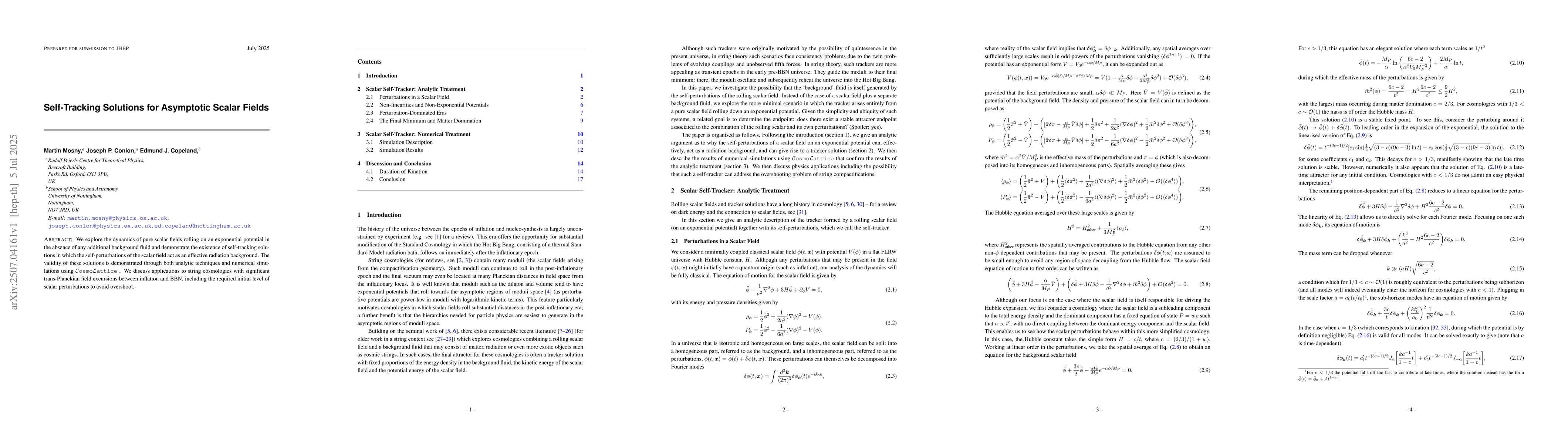 Thumbnail for Self-Tracking Solutions for Asymptotic Scalar Fields